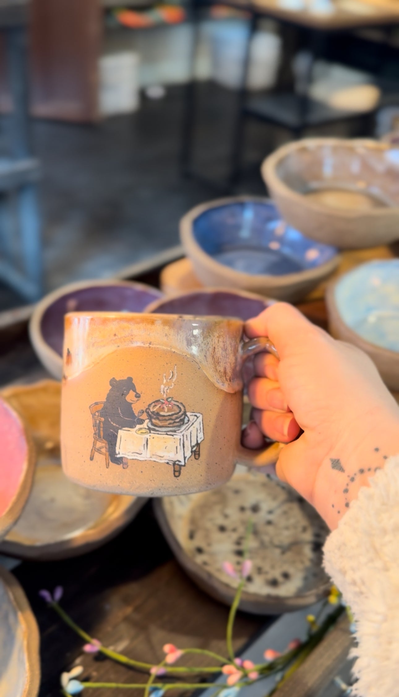 A Seat at the Table Bear Mug