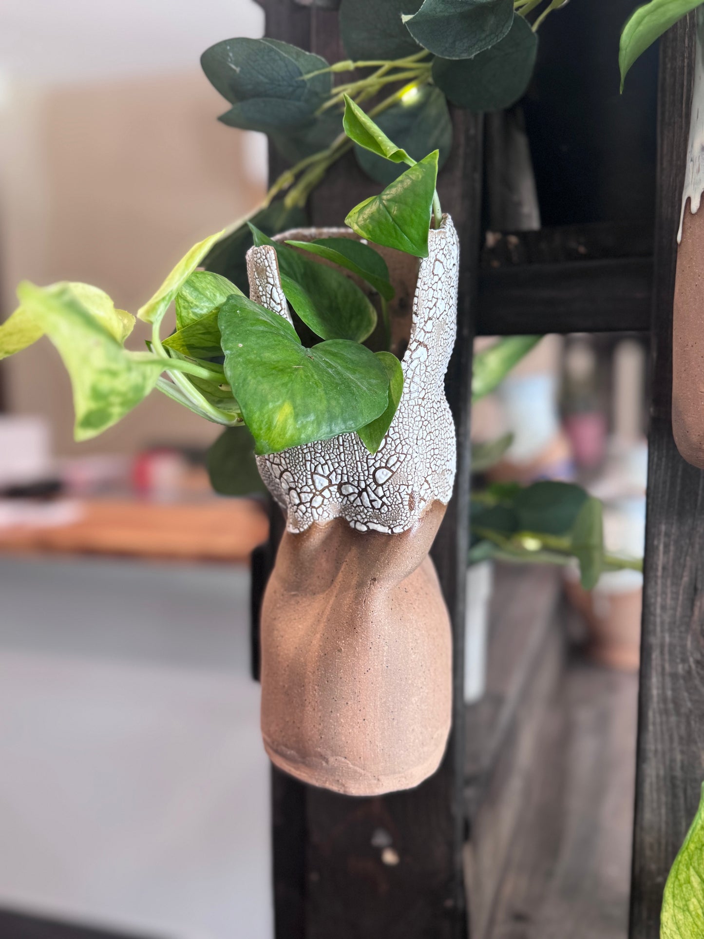 Happy Accident Wall Hanging Vase/Planter