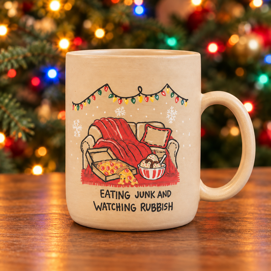 Eating Junk Mug
