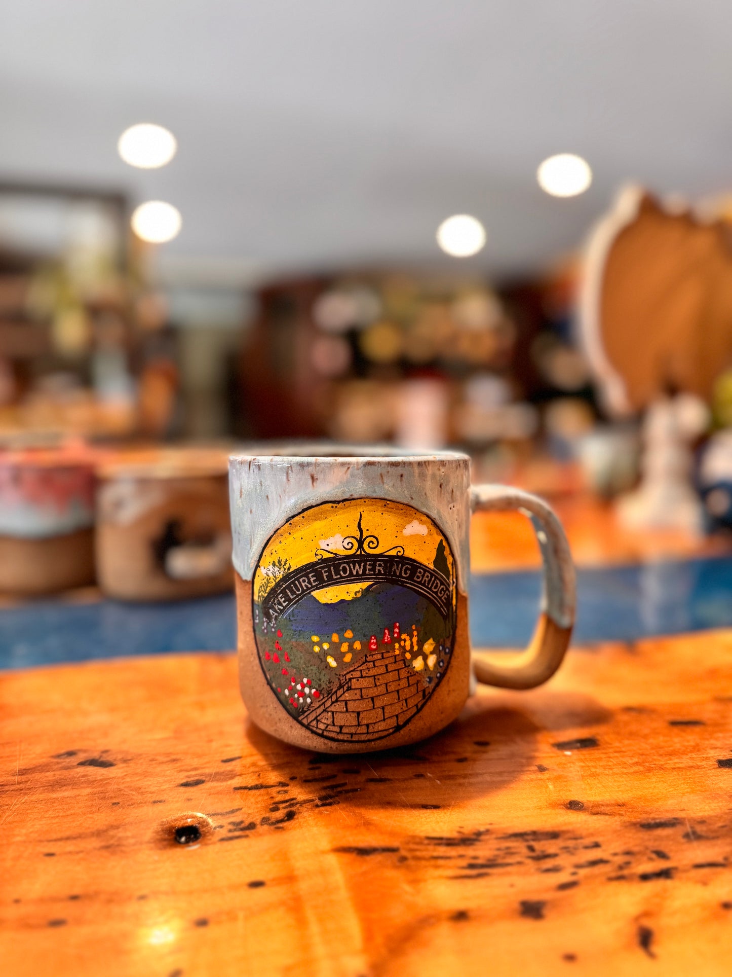 Lake Lure Flowering Bridge Revival Mug