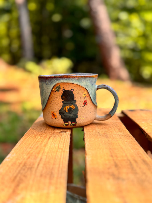 Sweater Weather Bear Mug