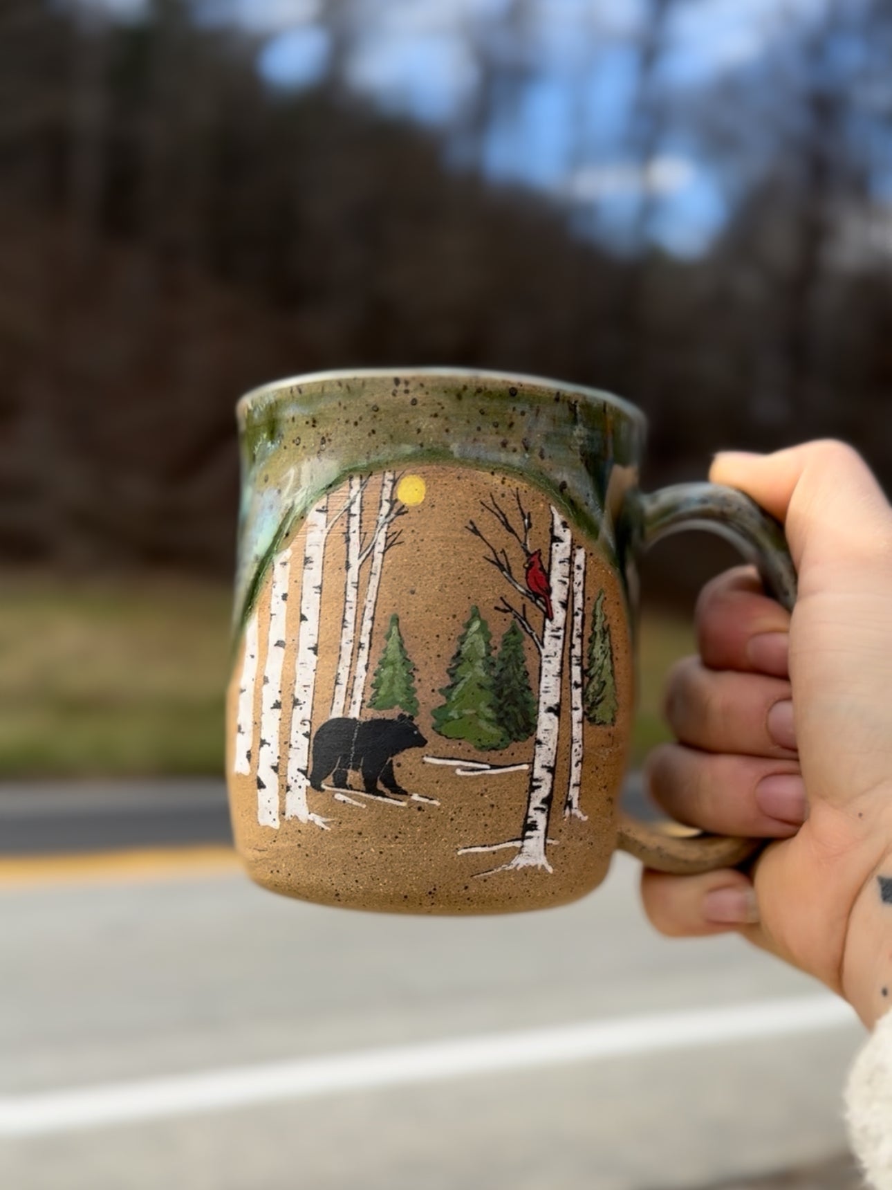 Stillness in the Pines Mug