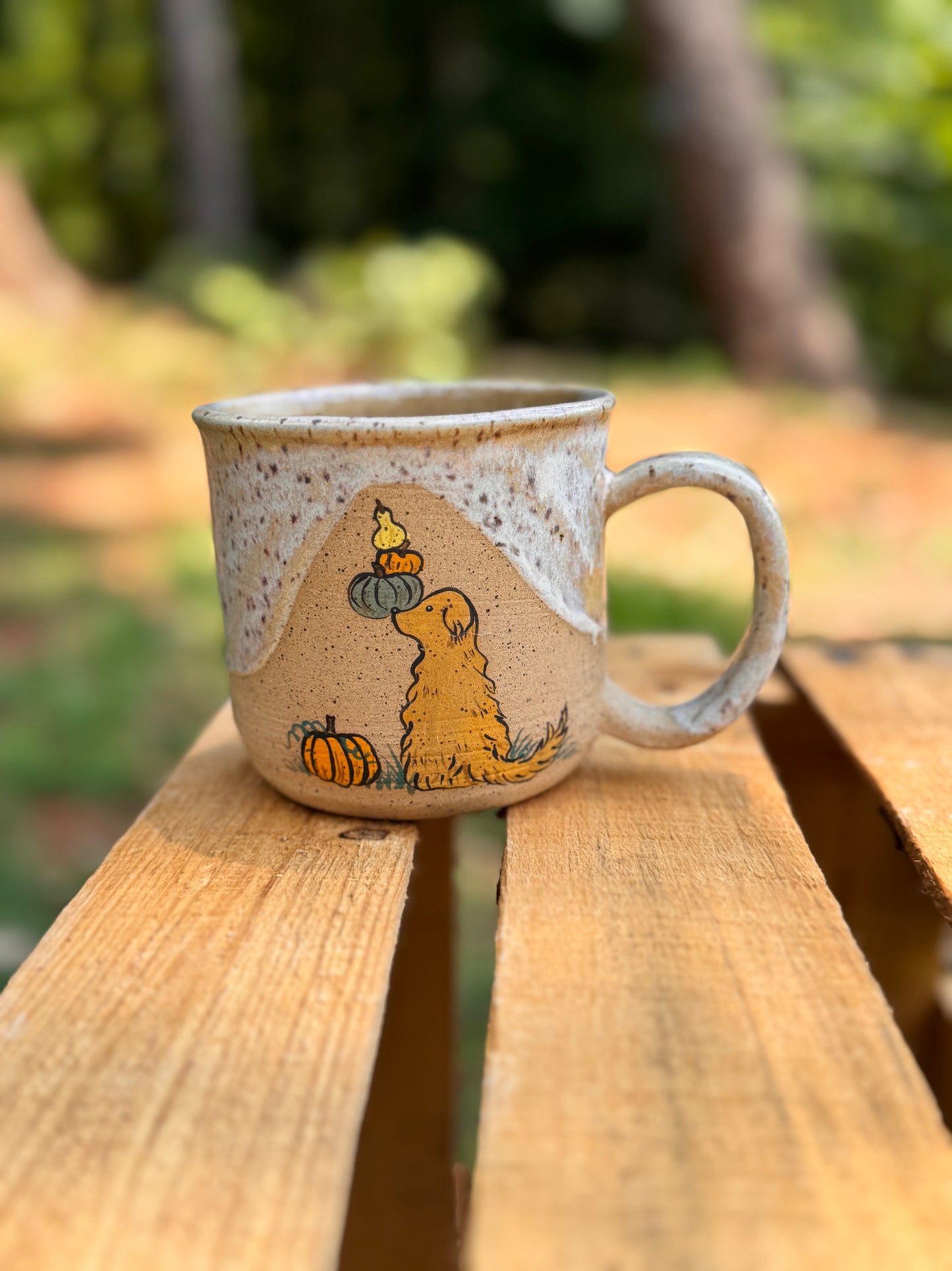 Golden Autumn Mug