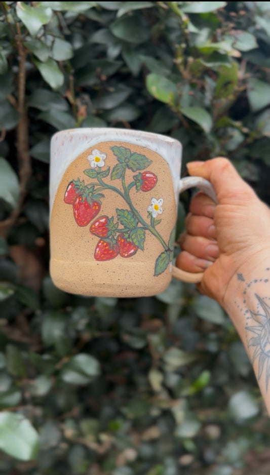 Strawberry Patch Mug
