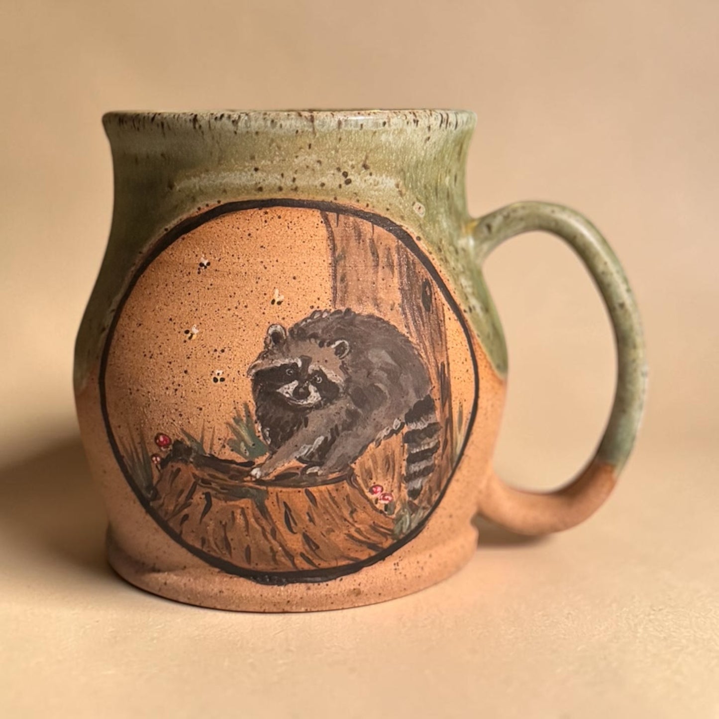 Woodland Raccoon Mug