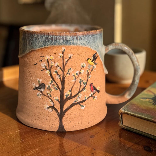 Blossom Tree Bird Mug