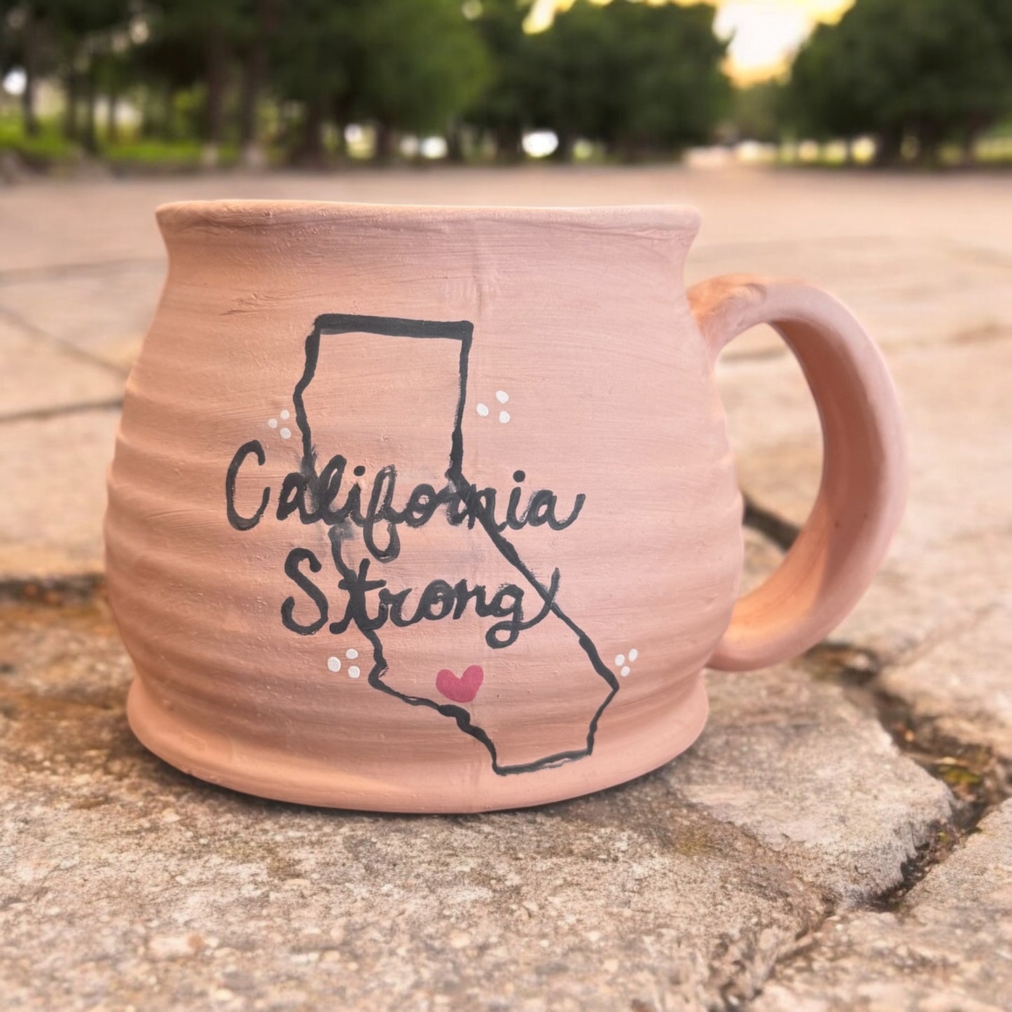 Paint your Own California Strong Mug