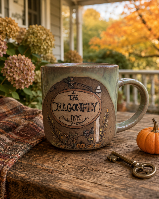Dragonfly Inn Mug