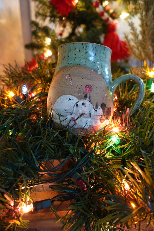 Holiday Cheer Snowman Mug